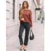 imageAUTOMET Womens Dropped Shoulder Long Sleeve Shirt Fall Fashion Tops Tunic Dressy Casual Sweater Clothes Trendy Outfits 2025Caramel
