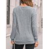 imageAUTOMET Womens Dropped Shoulder Long Sleeve Shirt Fall Fashion Tops Tunic Dressy Casual Sweater Clothes Trendy Outfits 2025Grey
